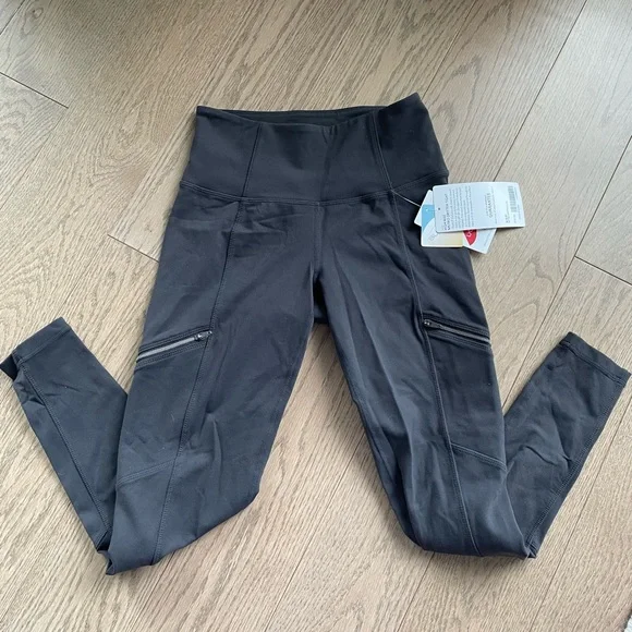 NWT Athleta High Rise Metro Drifter Tight Leggings Size XSP Petite Gray - Picture 6 of 11